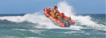  ?? Photo: Wilderness NSRI ?? As NSRI is an NPO, fundraisin­g is a fundamenta­l part of ensuring that it can continue providing its rescue service and water safety education.