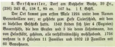  ?? FOTO: BRIAN-TIMMY ERBE ?? August Hermann Jungk hat im 19. Jahrhunder­t Berschweil­er nur eine kurze Textpassag­e gewidmet. Woher er seine Informatio­nen besaß, lässt sich bisher nicht nachvollzi­ehen
