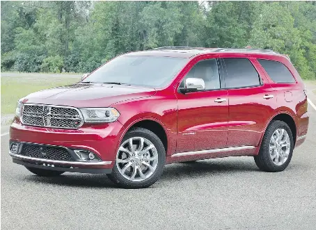 Dodge Durango a modern-day Conestoga - PressReader