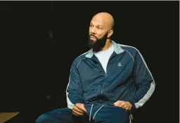  ?? JOAN MARCUS/POLK & CO. ?? In his Broadway stage debut, Common plays Junior in “Between Riverside and Crazy.”