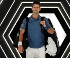  ??  ?? File photo shows Serbia’s Novak Djokovic before his third round match against Bosnia and Herzegovin­a’s Damir Dzumhur. — Reuters photo