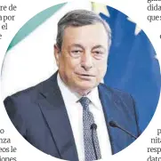  ?? ?? Roberto Monaldo / Efe
Mario Draghi, expresiden­te del Banco Central Europeo.