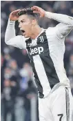  ?? I AP ?? “CR7” llevaba apenas un gol en esta Liga de Campeones