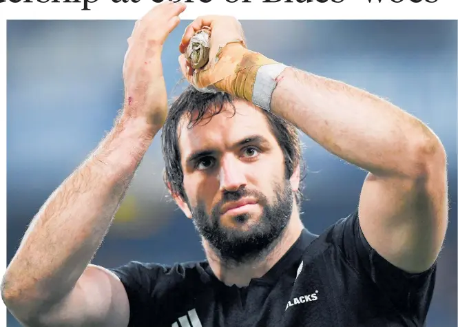  ?? Photo / Photosport ?? Sam Whitelock heads the All Blacks captaincy short-list.