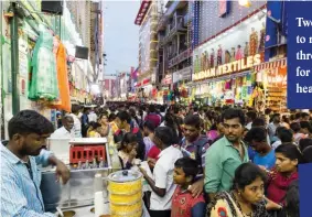  ??  ?? FROM TOP:
Marina Beach; lively Ranganatha­n Street