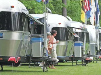  ?? USA TODAY FILE PHOTO ?? Sales of recreation vehicles are booming as the summer camping season approaches with trailers, not motor homes, making up a large part of the growth.