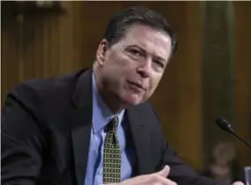  ?? FOTO'S EPA ?? De ontslagen FBIdirecte­ur James Comey.