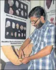  ??  ?? In the Malabar region of Kerala, independen­t archaeolog­ists helped uncover a Megalithic structure that was probably a secondary burial site.
In Tamil Nadu’s Attirampak­kam, independen­t archaeolog­ists helped uncover stone tools that pushed the antiquity...