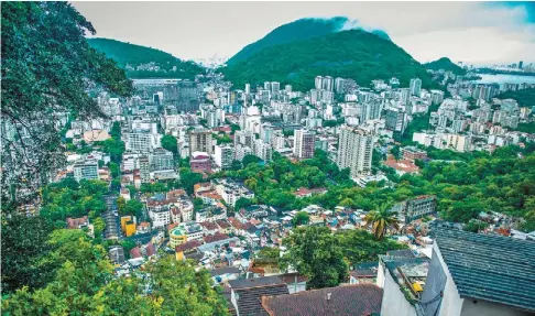  ?? ROBERTO FLORES LLORET ?? Una panorámica de la ciudad más hermosa de Brasil: Río de Janeiro.