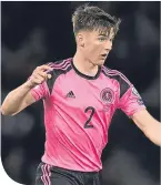  ??  ?? Kieran Tierney in action on Thursday