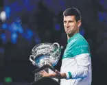  ?? ?? Serbia's Novak Djokovic. Picture: AFP