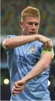  ?? DR ?? Médio belga do Manchester City, Kevyn De Bruyne