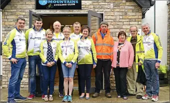  ??  ?? Comittee Members and Stewards of the Ox Mountain Cycling Club who organised their recent annual cycle race. Pics: Tom Callanan.