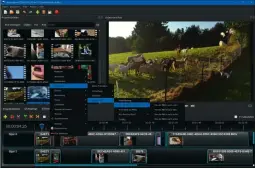  ??  ?? Das kostenlose OpenShot stattet Windows mit einem Video-Editor zum Schneiden von Filmclips auf beliebig vielen Spuren aus.
