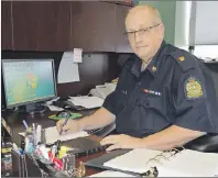  ?? CAPE BRETON POST PHOTO ?? Supt. Walter Rutherford is one member of the Cape Breton Regional Police management team who is currently eligible to retire. The service is preparing for a potential large number of retirement­s.