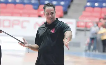  ?? ?? Ruddy Martínez (Chaguito) logró su primera corona como entrenador principal en la Liga Nacional de Baloncesto (LNB).