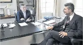  ??  ?? Encuentro. Marcelo Tinelli en una visita al presidente Macri.