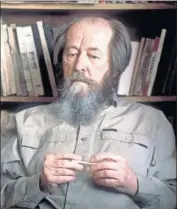 ?? / GETTY ?? Solzhenits­yn, en una foto sin datar.
