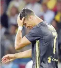  ??  ?? Sotto accusa Cristiano Ronaldo Ansa