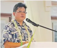  ?? ?? ATH chief executive officer Ivan Fong. Picture: Pacific Islands Telecommun­ications Associatio­n.