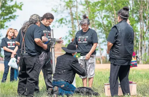  ?? CODIE MCLACHLAN FOR THE TORONTO STAR ?? Even with a criminal trial, the families of of Jacob Sansom and Morris Cardinal fear the real story and true motive behind the killings might never come out.