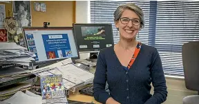  ?? MURRAY WILSON/STUFF ?? Massey University’s Trisia Farrelly has been appointed to a taskforce advising the United Nations on marine plastic pollution.