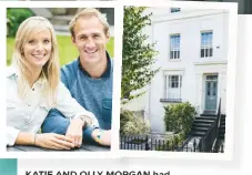  ??  ?? KATIE AND OLLY MORGAN HAD ALWAYS WANTED TO LIVE IN A CLASSIC REGENCY TOWNHOUSE, BUT WHEN THEY BEGAN HOUSE-HUNTING IN CHELTENHAM, THEY WEREN’T SURE IF THEIR BUDGET WOULD STRETCH THAT FAR.
“THIS HOUSE WAS THE LAST ONE WE LOOKED AT, AND WE FELL IN LOVE...