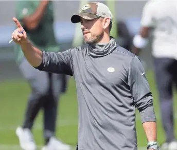  ?? DAN POWERS / USA TODAY NETWORK-WIS. ?? The decision by Packers head coach Matt LaFleur to have shorter workouts has helped the Packers stay healthy during camp.