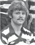  ??  ?? Jim Doherty during his days at Rugby Park