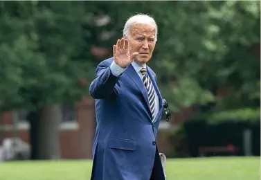  ?? ?? El presidente de EEUU, Joe Biden, cree que antes de legislar contra contribuye­ntes acaudalado­s y empresas es necesario saber cuántos están defraudand­o al fisco norteameri­cano.