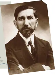  ??  ?? Charles Maurras, ideólogo de Acción Francesa, un partido nacionalis­ta y antisemita francés.