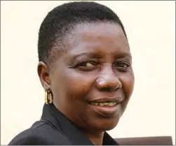  ?? ?? Veterans of the Liberation Struggle Affairs deputy minister, Monica Mavhunga