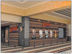  ?? Stoney’s North Forty ?? A rendering of Stoney’s North Forty, opening this summer at Santa Fe Station. The tavern will offer live entertainm­ent and a mechanical bull.