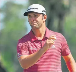  ?? FOTO: EFE ?? Jon Rahm firmó otra actuación brillante en el circuito PGA