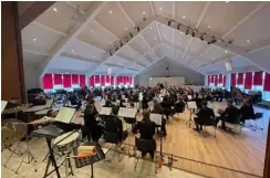  ?? Picture courtesy of RYO ?? TUNE UP: The orchestra performing a previous concert in St Joseph’s School.