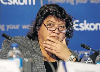  ?? / SIMPHIWE NKWALI ?? Public Enterprise­s Minister Lynne Brown wants the inquiry into state capture to afford her the right of reply against allegation­s against her.