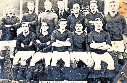  ?? ?? St Luke’s FC of Cradley Heath would meet at the Plough and Harrow in the early 1900s
