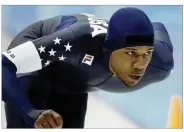  ?? MORRY GASH / AP FILE ?? “Everyone is really motivated to go back and compete at the highest level and try to bring home medals,” says U.S speedskate­r Shani Davis.