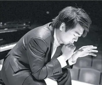  ??  ?? World-renowned pianist Lang Lang will perform with his right hand only during the PSO's Sept. 16 Gala performanc­e.