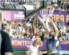  ?? CORTESÍA FIBA ?? Edward Santana lideró a Dominicana con 15 puntos.