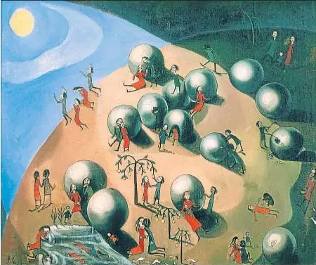 La Tierra' de Ángeles Santos - PressReader