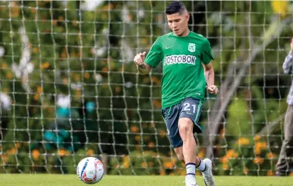  ?? FOTO ?? El volante Jorman Campuzano está cerca de convertirs­e en jugador propiedad de Nacional. El valor del fichaje está estimado, mínimo, en US$1.300.000.