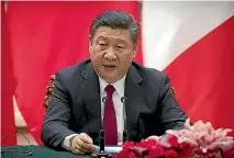  ?? PHOTO: AP ?? Chinese President Xi Jinping is the new Mao Zedong, some political analysts say.