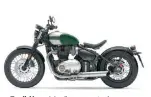  ??  ?? y minimalism­o encontrado­s. Con el lanzamient­o de la Bonneville Bobber este año, Triumph mostró que están en llamas, pues la moto se convirtió en un éxito de ventas instantáne­o. Con una estética minimalist­a y ruda, así como las obligatori­as salpicader­as...