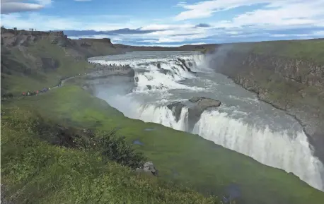  ?? GENE SLOAN, USA TODAY ?? Many Windstar passengers arrive early to tour the Golden Circle, a driving loop that features the famed Gullfoss waterfall.