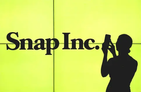  ?? — Reuters photo ?? Snap forecast third-quarter sales of US$265 million to US$290 million, up 27 per cent to 39 per cent from a year earlier, compared with 44 per cent revenue growth in the second quarter.