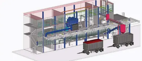  ?? FOTO: LAG ?? Der Spezialche­mie-Konzern Lanxess AG erweitert seinen Zinkoxid-Betrieb im Uerdinger Chempark um eine neue, dritte Produktion­sstraße. Sie soll im Herbst 2018 fertiggest­ellt sein.