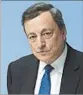  ?? ALEX KRAUS/BLOOMBERG NEWS ?? The European Central Bank’s Mario Draghi tried to expand quantitati­ve easing.