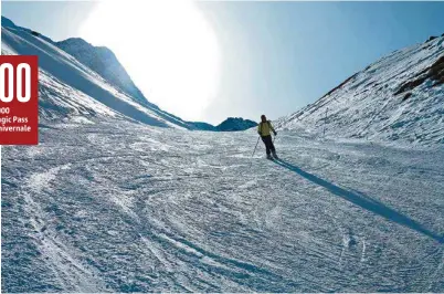  ?? (FRUMM John/hemis.fr) ?? L’Espace DentBlanch­e (Evolène, Arolla et La Forclaz) a rejoint l’offre de la coopérativ­e Magic Mountains Cooperatio­n pour la prochaine saison hivernale.