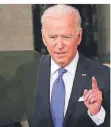  ?? FOTO: DPA ?? US-Präsident Joe Biden spricht im April vor dem Kongress.